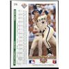 Image 2 : 1993 UPPER DECK JEFF BAGWELL (HOF) ROOKIE CARD
