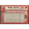 Image 2 : 1989 BOWMAN MARK GRACE (HOF) ROOKIE CARD