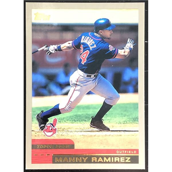 1999 TOPPS LARGE MANNY RAMIREZ