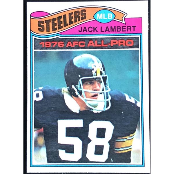 1977 TOPPS NFL JACK LAMERT (HOF)