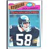 Image 1 : 1977 TOPPS NFL JACK LAMERT (HOF)