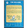Image 2 : 1969-70 O-PEE-CHEE TOM WILLIAMS