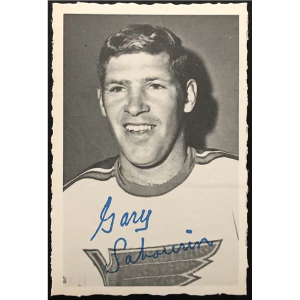 1970-71 O-PEE-CHEE DECKLE EDGE GARY SABOURIN