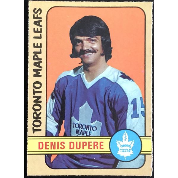 1972-73 O-PEE-CHEE DENIS DUPERE ROOKIE CARD