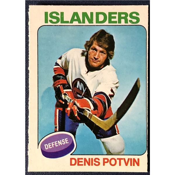 1975-76 O-PEE-CHEE DENIS POTVIN (HOF)