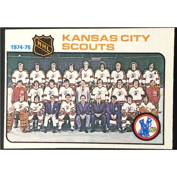 1975-76 O-PEE-CHEE KANSAS CITY SCOUTS