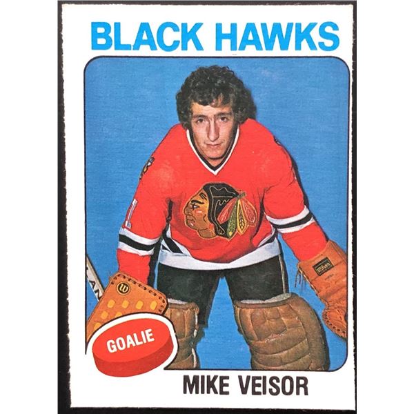 1975-76 O-PEE-CHEE MIKE VEISOR ROOKIE CARD