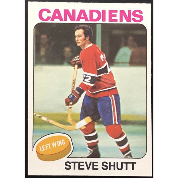 1975-76 O-PEE-CHEE STEVE SHUTT (HOF)