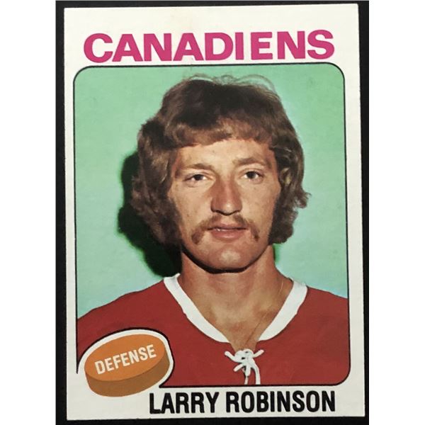 1975-76 TOPPS LARRY ROBINSON (HOF)