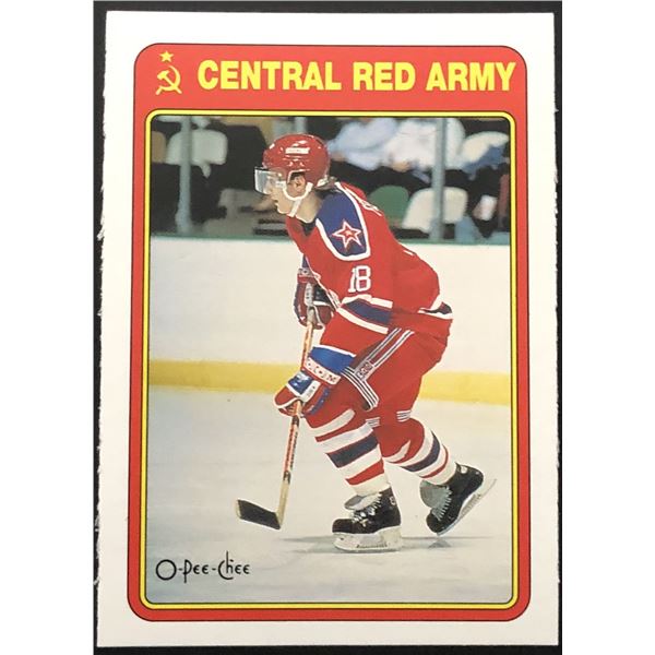 1990-91 O-PEE-CHEE SERGEI FEDEROV (HOF) ROOKIE CARD