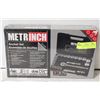 Image 1 : METRINCH SOCKET SET SAE/METRIC 6 WALL DRIVE NEW IN