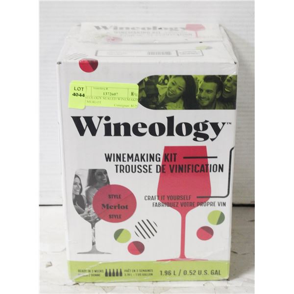 WINEOLOGY SEALED WINEMAKING KIT MERLOT