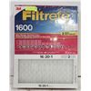 Image 1 : 4X FILTRETE 16X20X1 FURNACE FILTERS