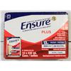Image 1 : CASE OF ENSURE PLUS 2 STRAWBERRY 10 VANILLA