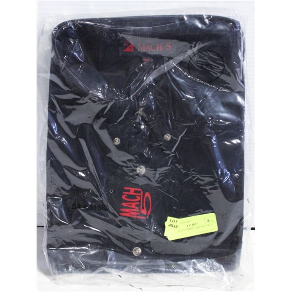NEW MEN'S SHIRTS 1BLACK SIZE 4XL
