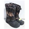 Image 1 : ICE FIELDS CAMO WINTER LINED BOOTS SIZE 7-ESTATE