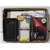 Image 1 : FLAT OF ASSORTED SCREEN PROTECTORS & PHONE CASES