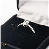 Image 2 : #1376-1.00 CT GRA CERTIFIED EMERALD CUT MOISSANITE