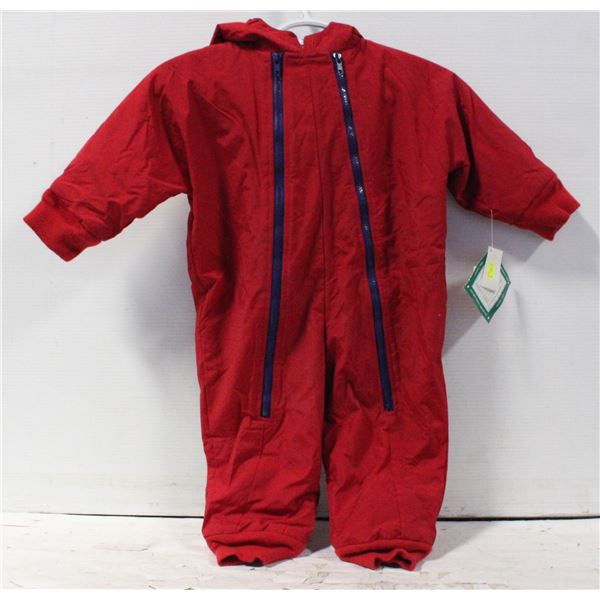 NEW KIDS CHERRY TREE NAVY & RED SNOWSUIT SIZE 2T
