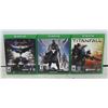 Image 1 : SET OF 3 XBOX ONE VIDEO GAMES