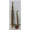 Image 1 : ESTATE UKRANIAN LONG WOOD PIPE & WOOD CARVED