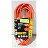 Image 1 : NEW POWER EXTENSION CORD O/D 16/3 25' ORANGE