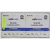 Image 1 : 2 PCS SHOE CLEANING TRAVEL WIPES NEW