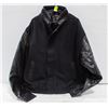 Image 1 : NEW B&W COLLECTION 50% BLACK LEATHER JACKET XL