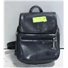 Image 1 : VINTAGE LEATHER NEVADA BACKPACK - 10" X 8"