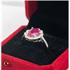 Image 2 : #1487-NATURAL OVAL RUBY MEASURING 7.85 X 9.95