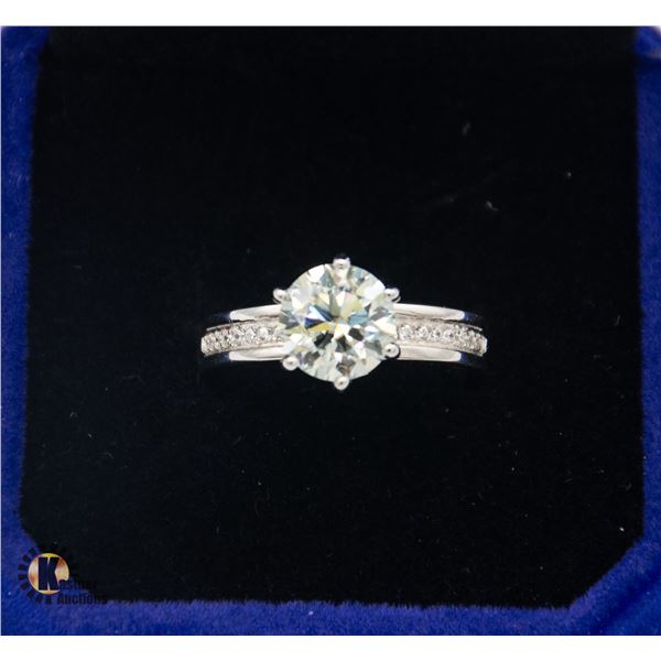 #1150-3.00 CT GRA CERTIFIED ROUND BRILLIANT CUT