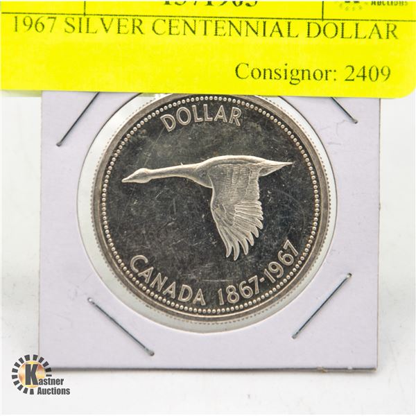 1967 SILVER CENTENNIAL DOLLAR