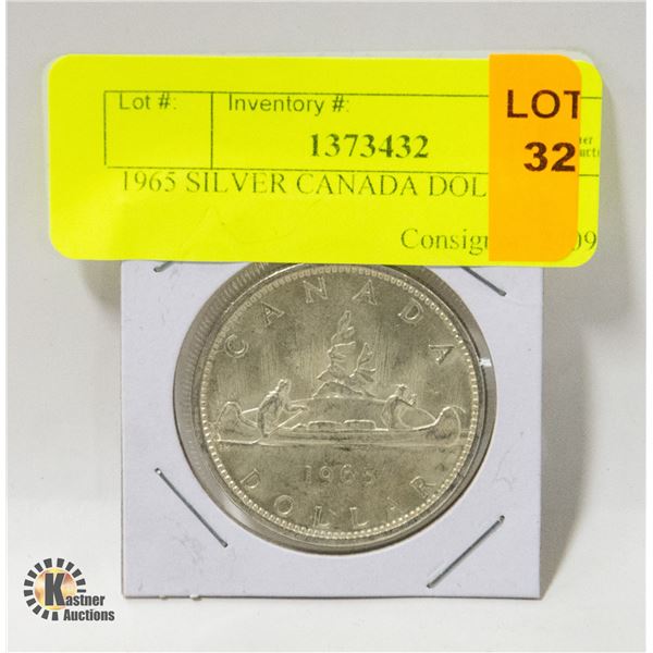 1965 SILVER CANADA DOLLAR