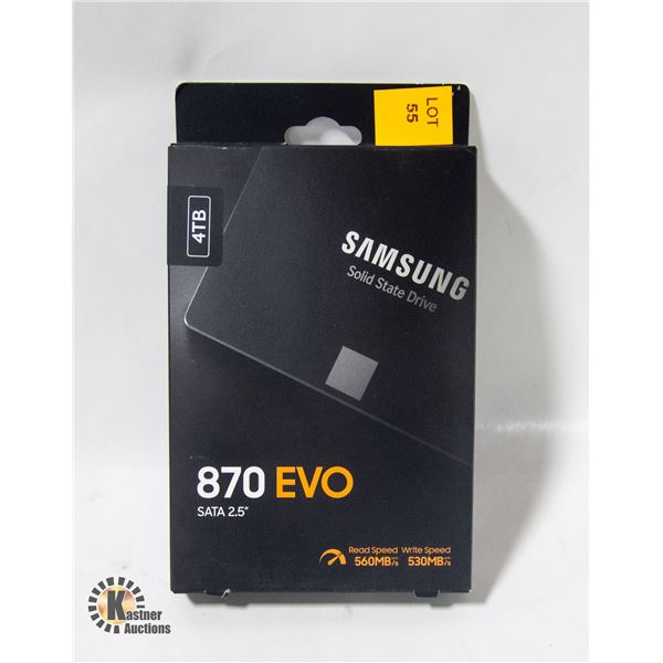 NEW SAMSUNG 4TB SSD 870 EVO