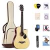 Image 1 : NEW LANKRO 38" BEGINNER ACOUSTIC GUITAR