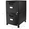 Image 2 : NEW STOREX WHEELED TWO DRAWER FILING CABINET WITH