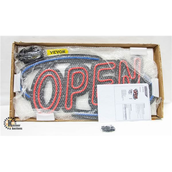 NEW HANGING LED OPEN SIGN