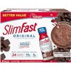 Image 1 : NEW 8 X 325ML SLIMFAST ORIGINAL CHOCOLATE