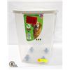 Image 1 : VANNESS 25L DOG FOOD CONTAINER ON CASTORS