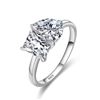 Image 2 : 2.25 CT GRA CERTIFIED SQUARE WATERDROP SHAPED