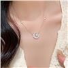 Image 2 : GRA CERTIFIED STAR & MOON STYLE ROUND BRILLIANT