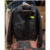Image 1 : MOORE’S MEN’S LEATHER JACKET – M