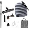 Image 1 : NEW OVO CENTRAL VACUUM HOSE KIT - 35FT HOSE ONLY