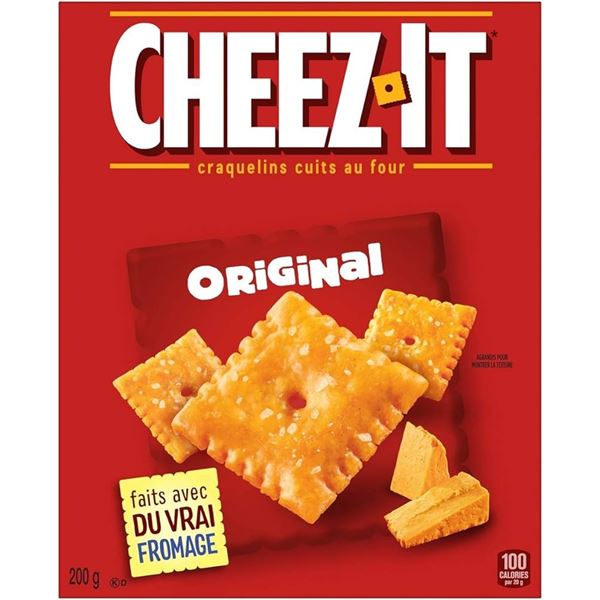 NEW 2 X 352G CHEEZ IT ORIGINAL