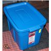 Image 1 : NEW RUBBERMAID 68 LITRE ROUGHNECK TOTE WITH LID