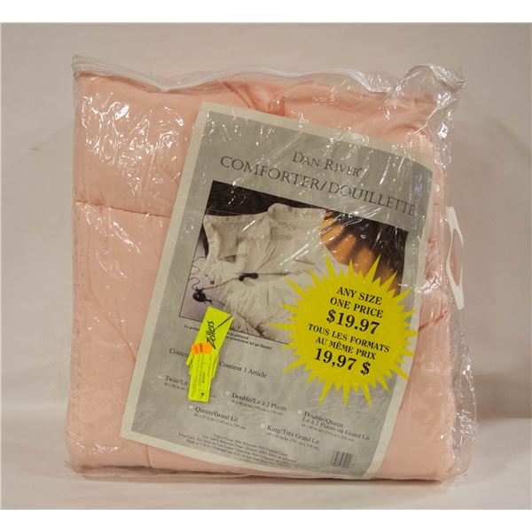 BAILIFF SEIZED: DAN RIVER COMFORTER DOUBLE/