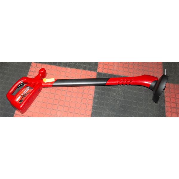 BAILIFF SEIZURE- TORO 8" CORDLESS TRIMMER *NEEDS