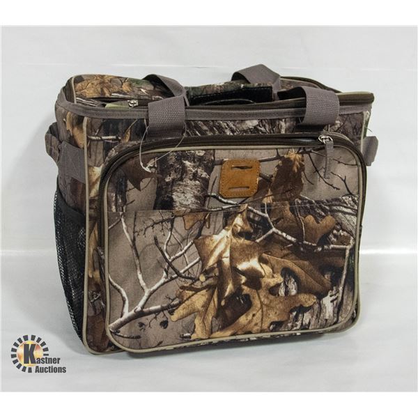 CAMO INSULATED XLARGE LUNCH COOLER-ESTATE