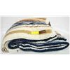 Image 1 : PENDLETON QUEEN SIZE SHERPA BLANKET-ESTATE
