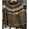 Image 1 : MENS L/XL COWICHAN B.C WOOL PULLOVER SWEATER-